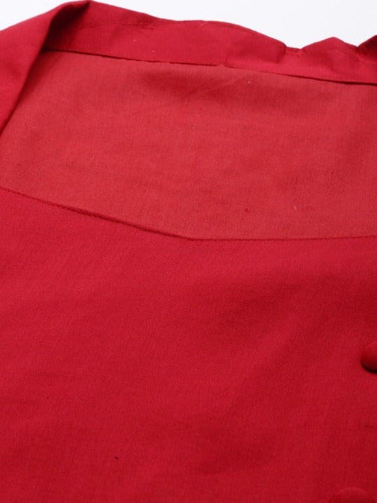 Bollywood Vogue Ready To Wear Pink Knee length Gown - Detail View