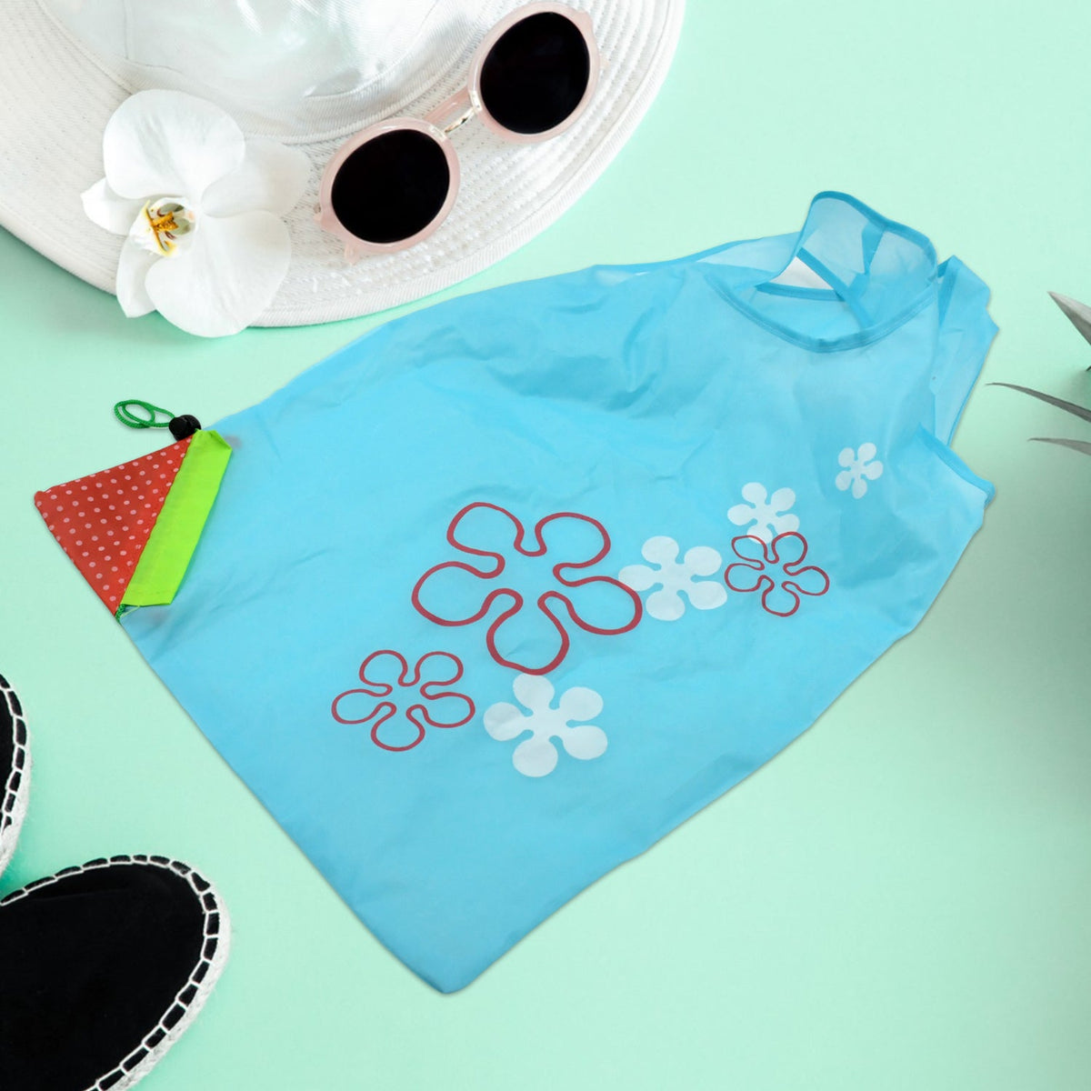 Reusable Grocery Bags With Handles & Washable Reusable Shopping Bags Foldable HP DD