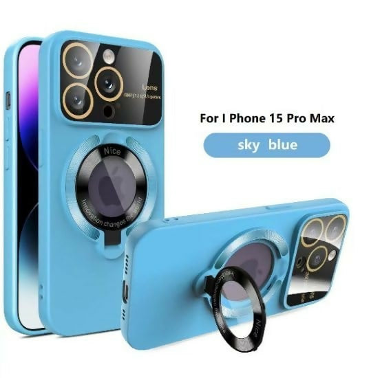 Sky Blue iPhone 15 Pro Max Protective Mobile Cover Bindal