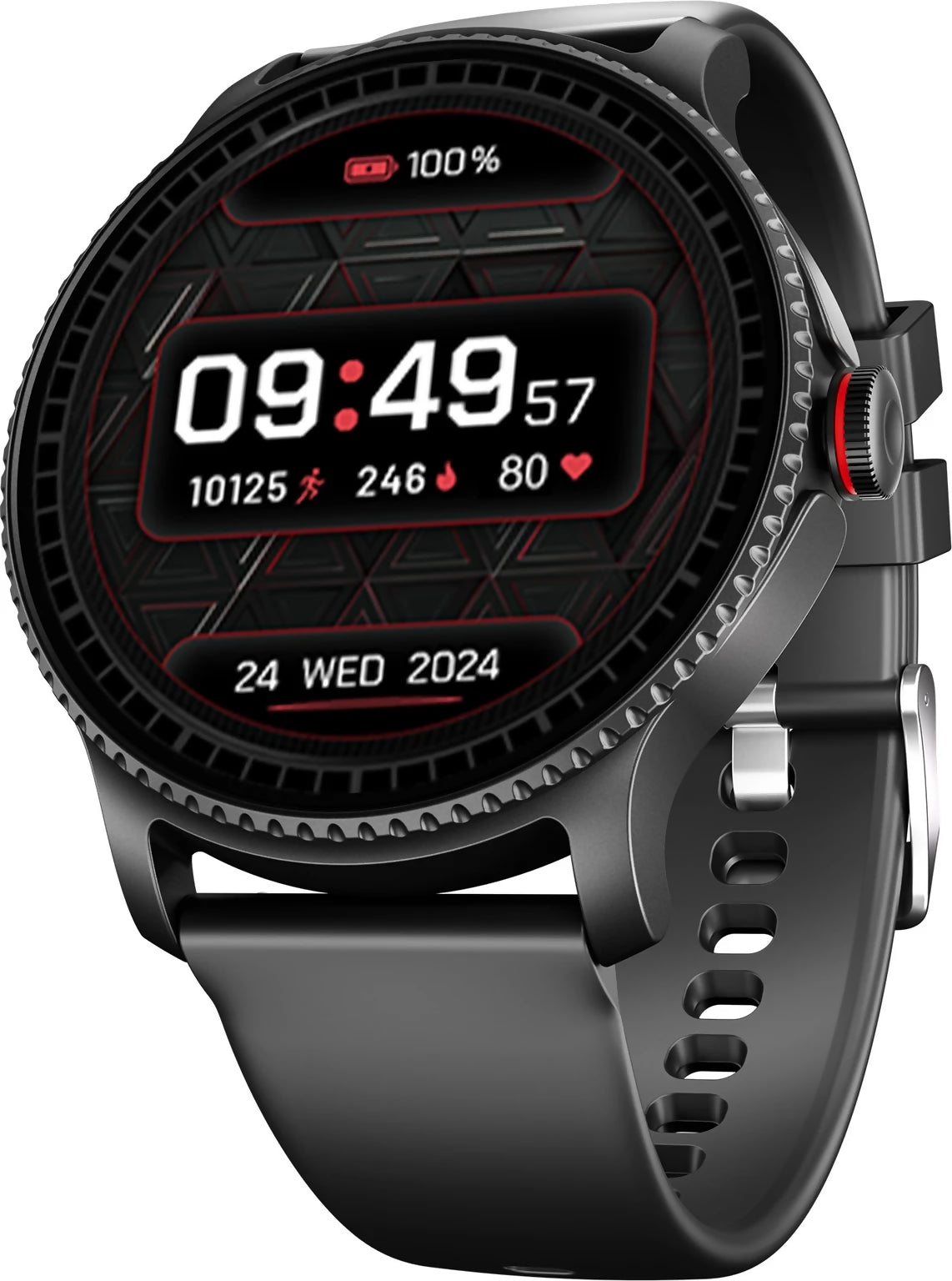 boAt Lunar Discovery Turn-by-Turn Navigation, 1.39" HD Display, Bluetooth Calling, 700+ Sports Modes & 7-Day Battery Life (Active Black)