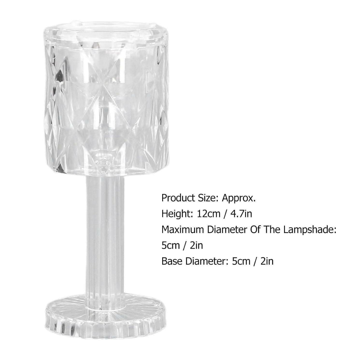 LED Crystal Table Lamp - HalfPe