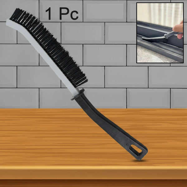 Gap Cleaning Brush Tool, Multifunctional Hard Bristle Small Cleaning Brush for Bathroom Shutter Door Window Track Kitchen (1 Pc / 23 Cm) HP DD