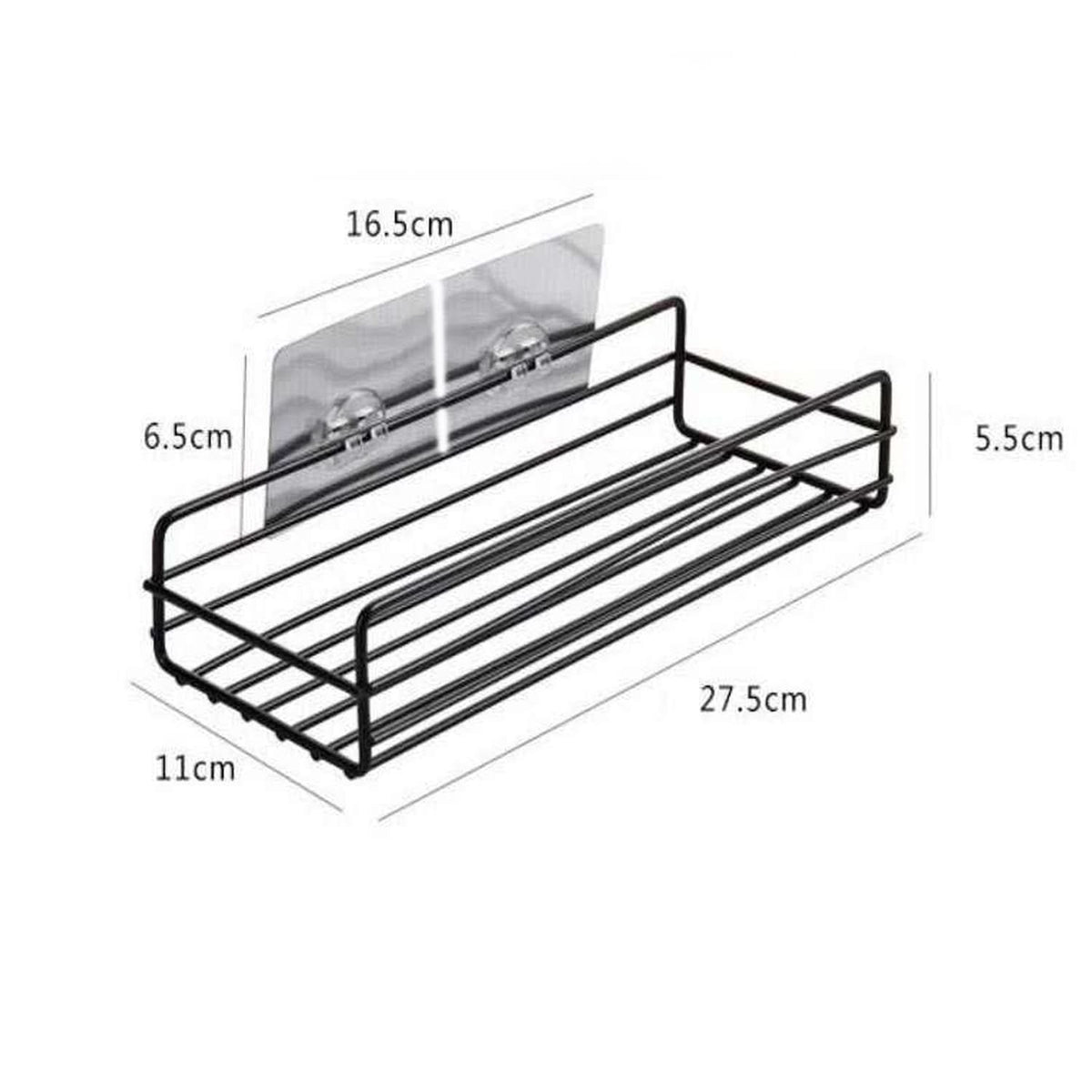 Multipurpose Wall Mount Metal Bathroom Shelf And Rack For Home And Kitchen HP DD