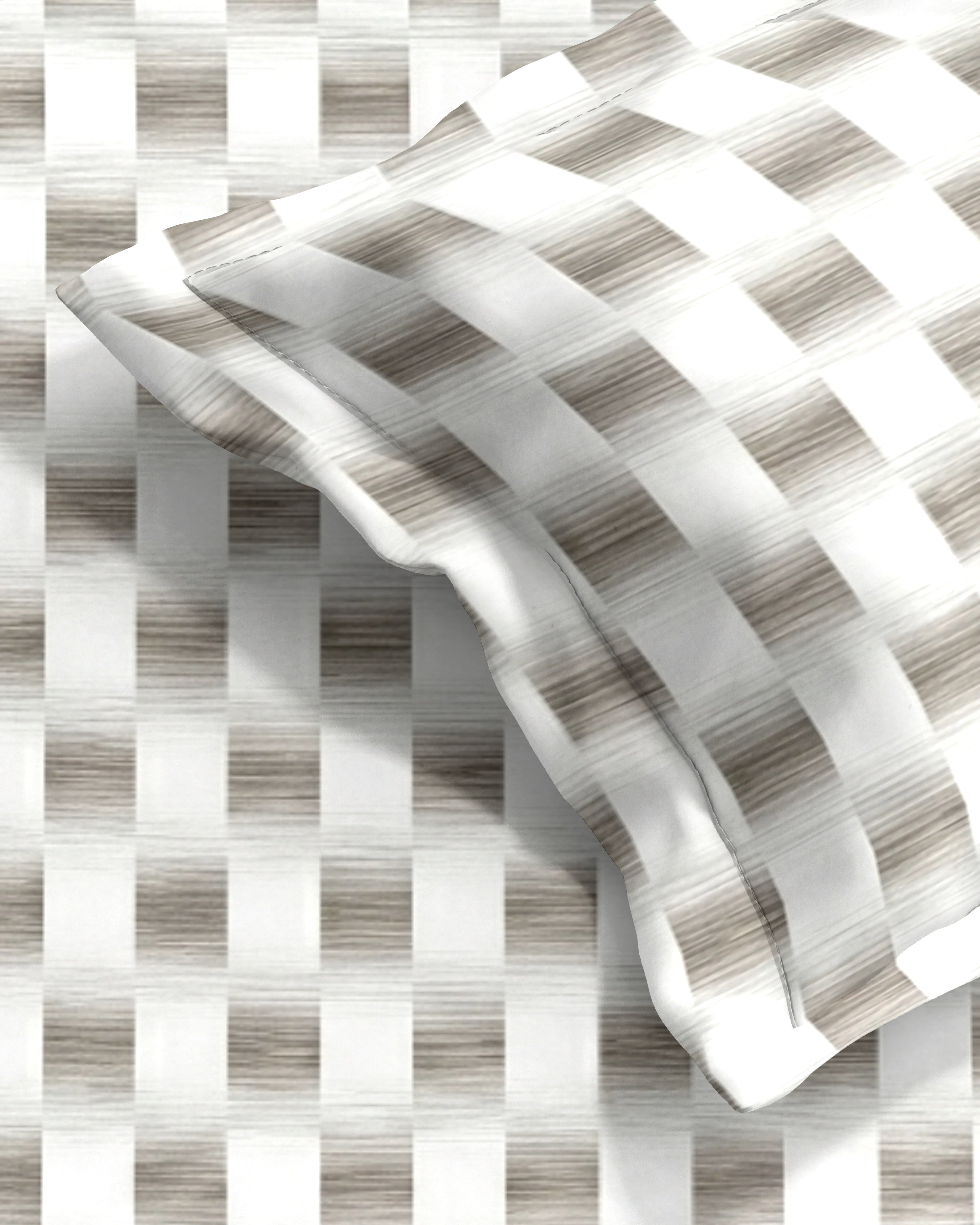 Petal 100% Pure Cotton Collection Premium Percale Queen Bedsheet With 2 Pillow Covers