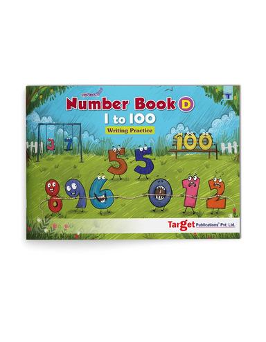 Number Writing Book Part D (1-100) for Kids 3-5 Years - Image 1