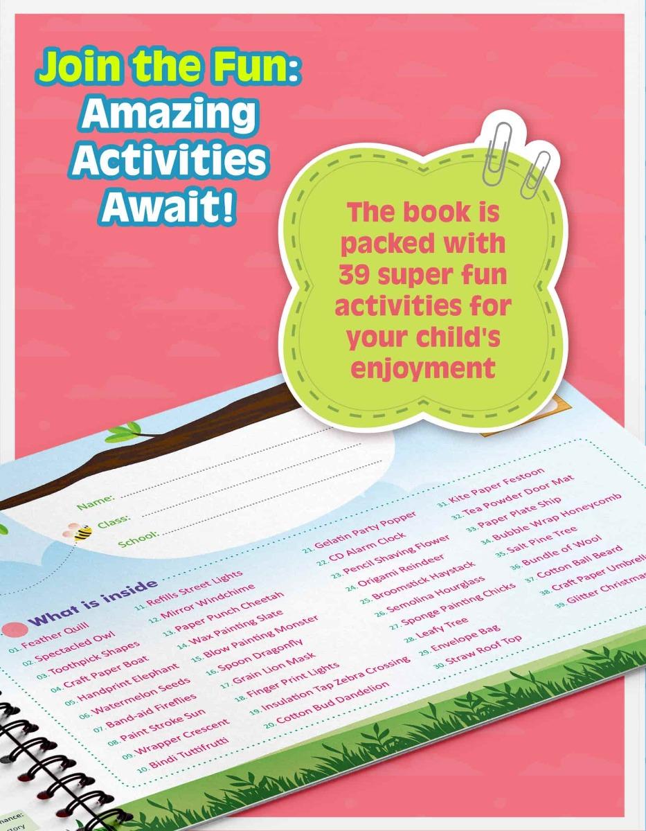 Activity Book for Kids in English Part A | 39 DIY Activities - Image 2