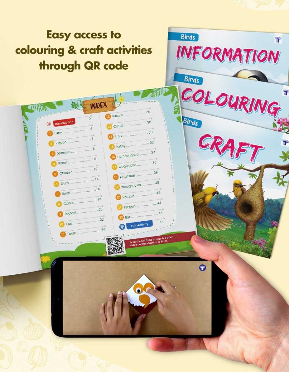 Activity Book Kit for Kids | My Early Learning Book of Birds - Image 7