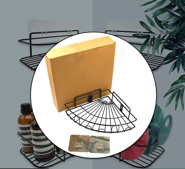 1 Pc Shower Caddy Corner For Holding And Storing Various Household Stuffs And Items Etc.
