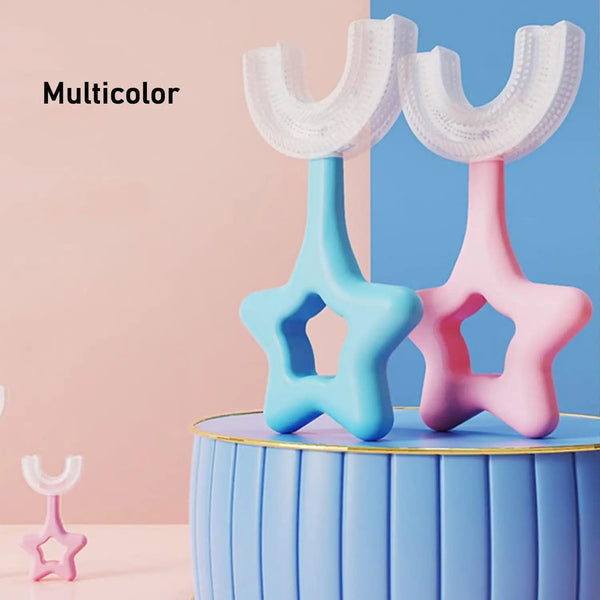 Star U-shape Silicone Manual Toothbrush (1 Pc) HP DD