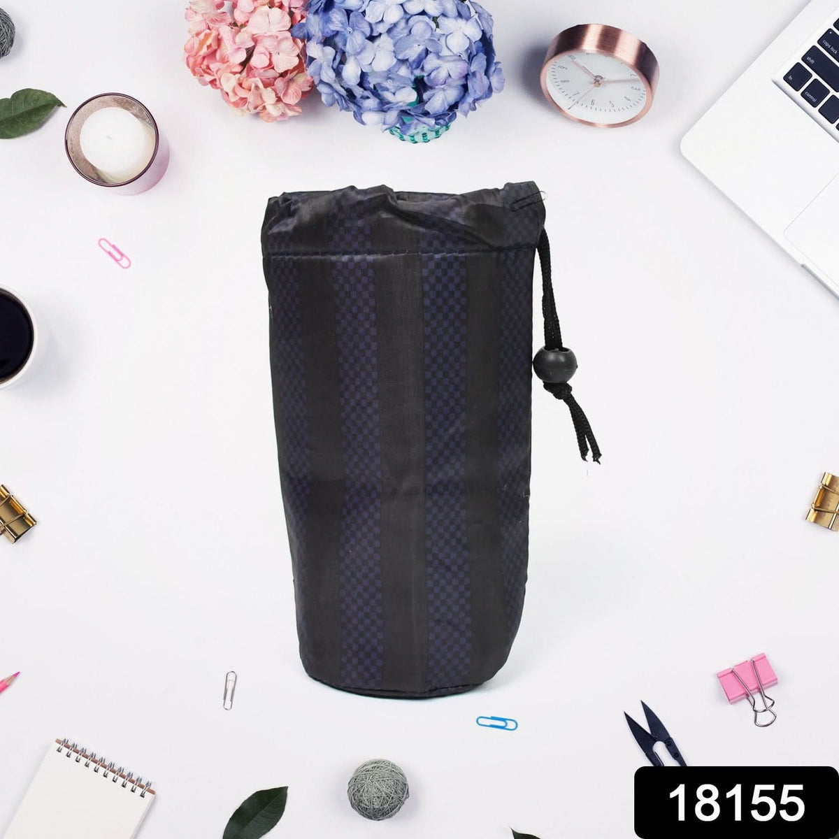 Reusable Multipurpose Washable Rope Pouch Pen Pencil Stationary Case Travel (1 Pc) HP DD