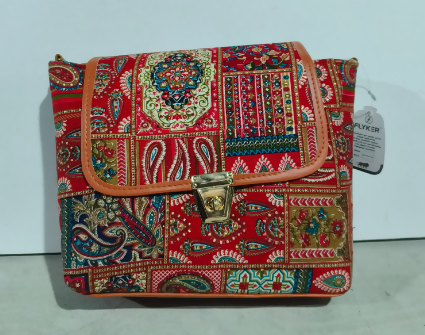Artistic Tribal Print Shoulder Handbag with Versatile Crossbody Strap for women /girls (TPT) NATIONALBAGS & BELTS