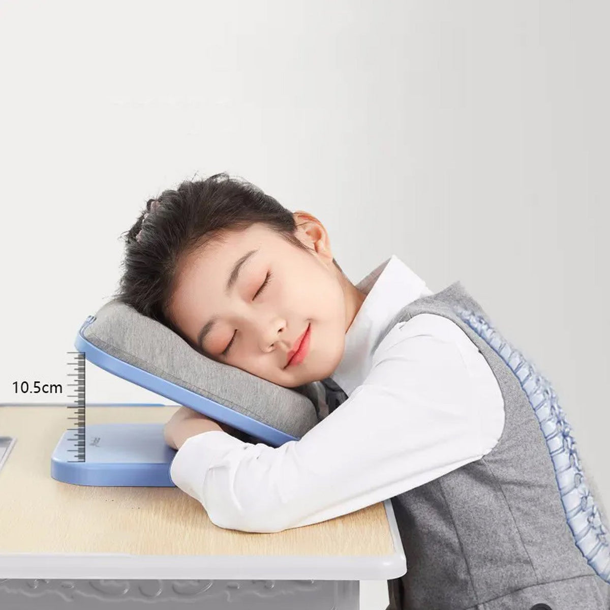 Soft Nap Doughnut Pillow Foldable Kids Head Desk Pillow Slow Rebound Desk Nap Pillow Easy To Carry For Office School Library Outdoor HP DD