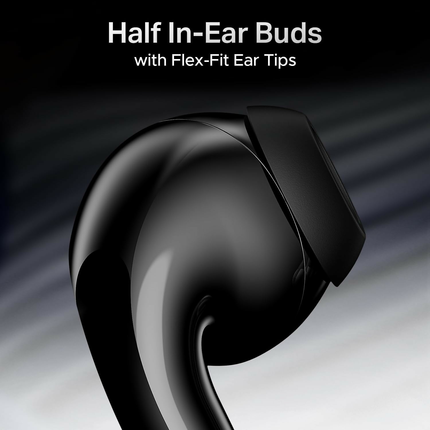 boAt Airdopes 101v2, 35H Battery, ENx Tech, 13mm Drivers, ASAP Charge, Flex-Fit Ear Tips,Stream Ad Free Music via App Support, Bluetooth Earbuds, TWS Ear Buds Wireless Earphones with mic (Pitch Black) Halfpe Deals