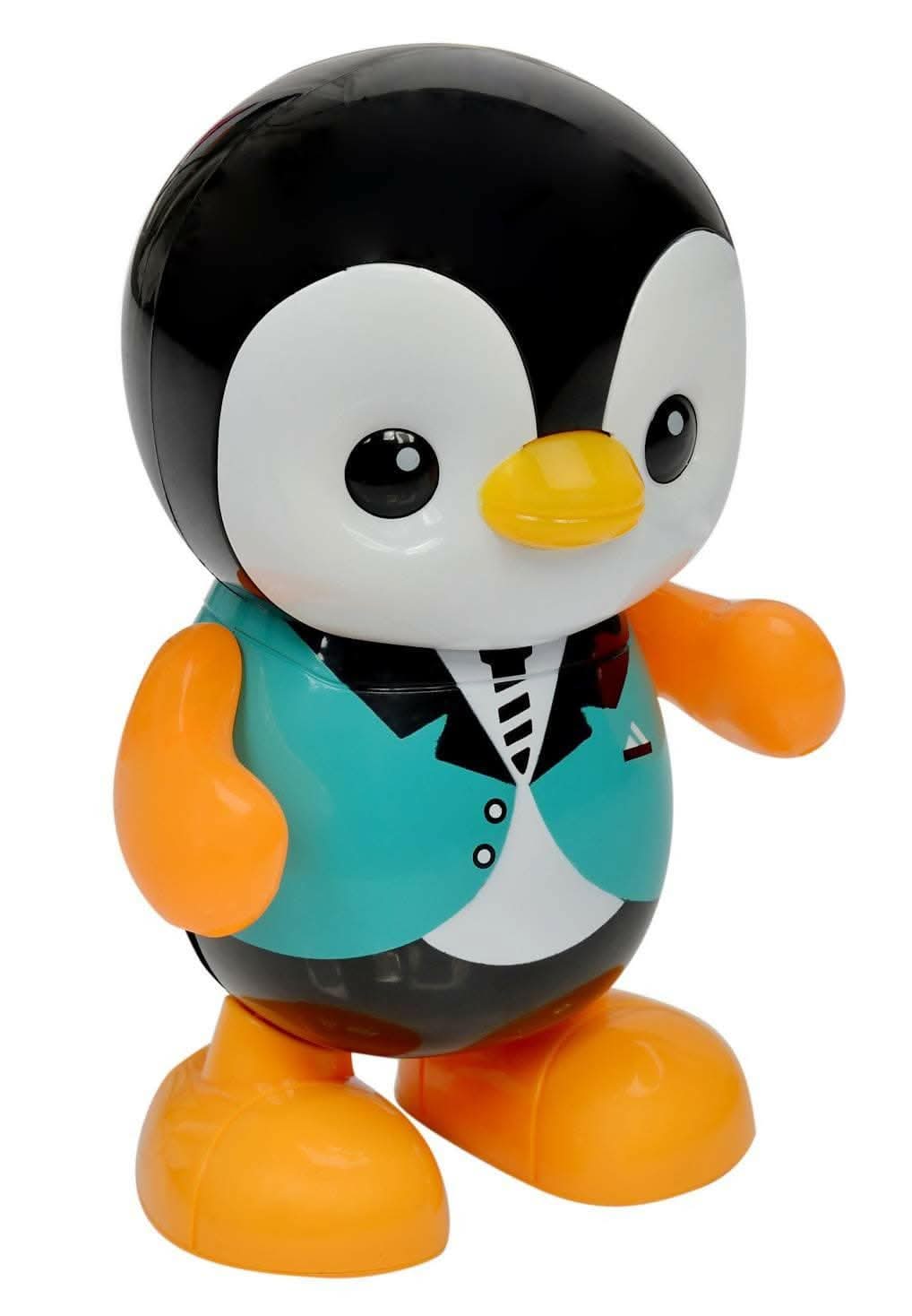 Dancing Penguin Toy Robot with Lightning Swinging Arms - HalfPe