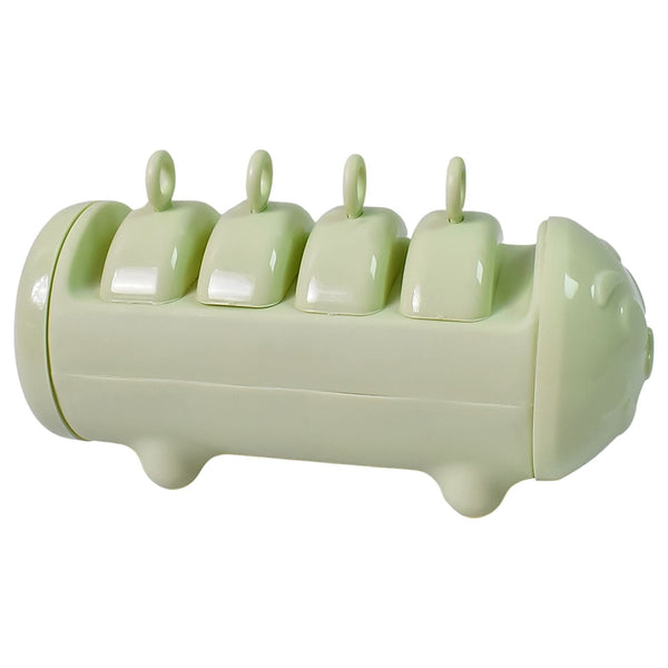 Plastic Ice Candy Maker 4 Compartment Grid Kulfi Candy (1 Pc) HP DD