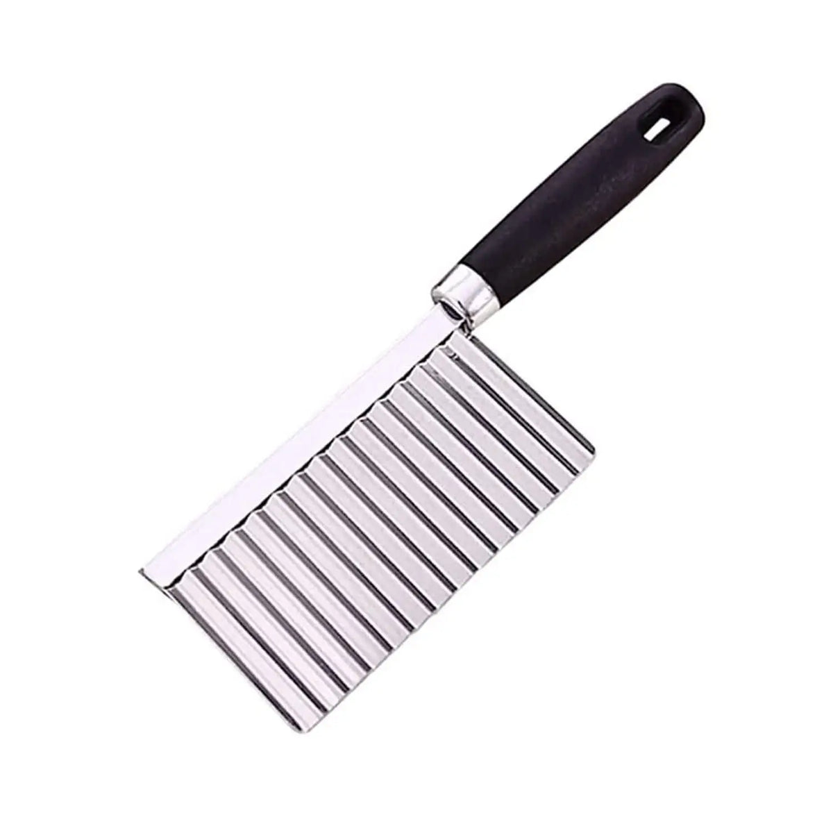 Stainless Steel Vegetable Salad Chopping Knife Crinkle Cutters HP DD