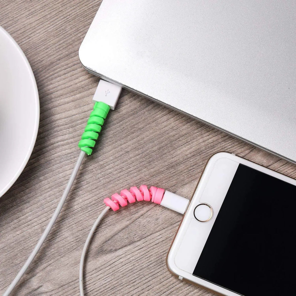 Spiral Charger Spring Cable Protector Data Cable Saver HP DD