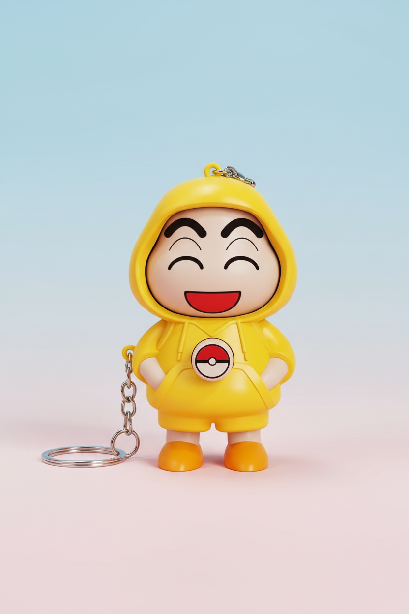 3D Face Changing Cartoon Keychain Cute Expression-Changing Character Key Holder for Bags, Cars & Gifts Fun Toy Keychain for Kids & Adults Deals Zone