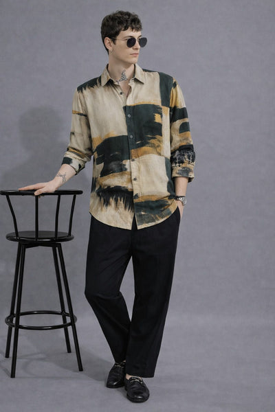 Henshika Men Printed Casual Full Sleeve Shirt – Peddi Series – Multicolor - View 5