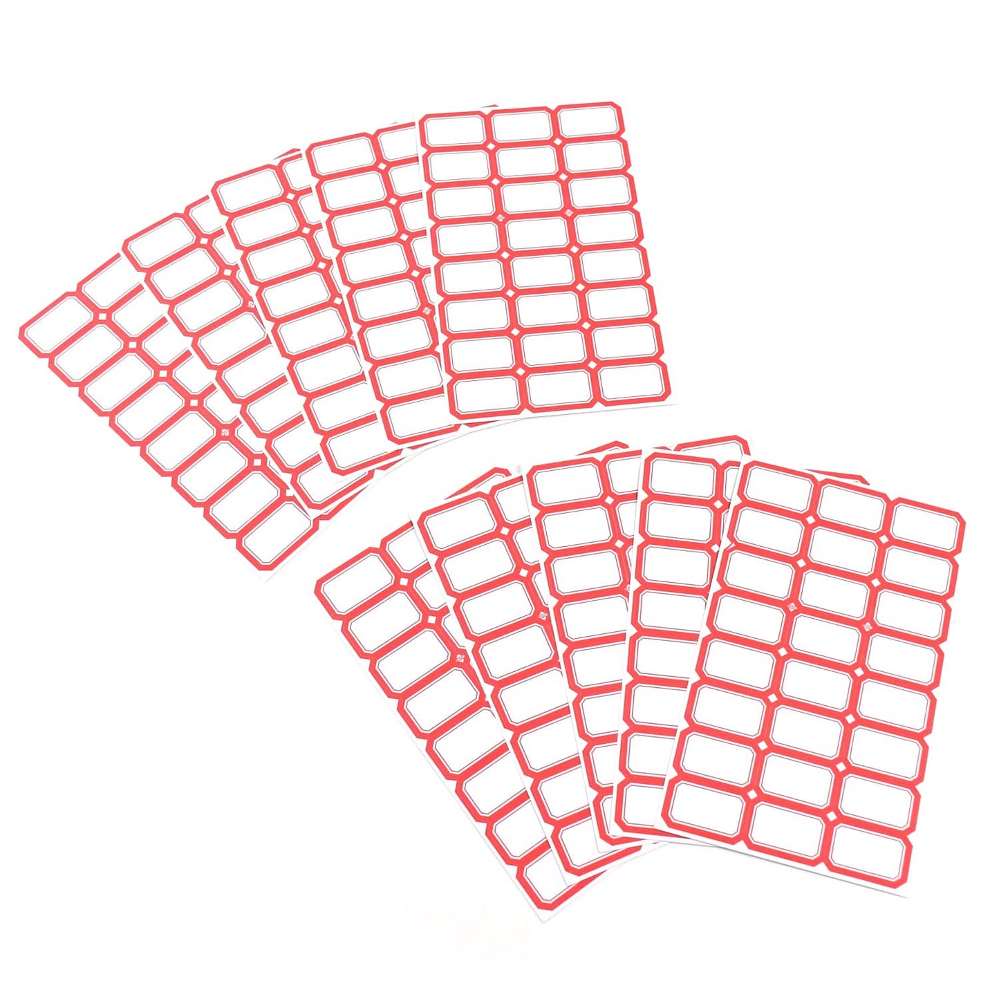 Multipurpose Blank Label Sticker Sheets Pack Of Sheets (10 Sheet Set)