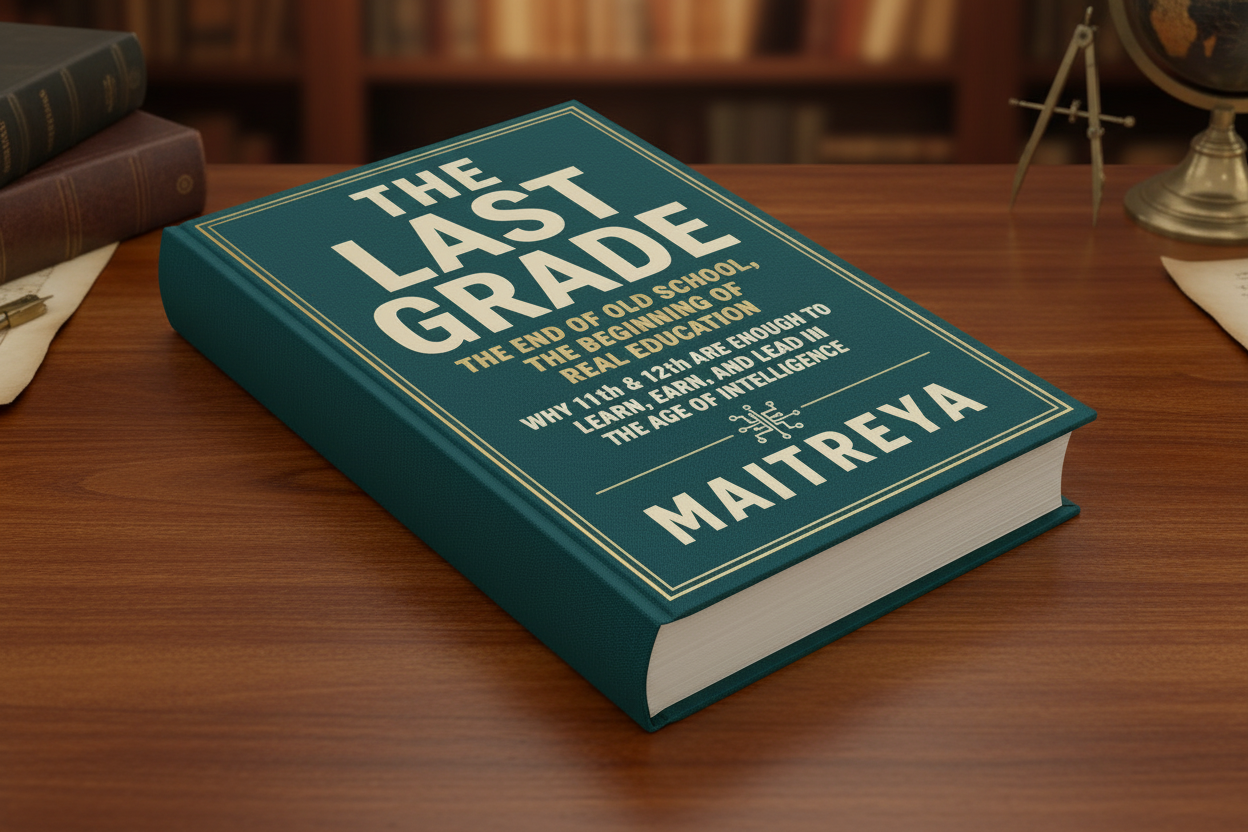 The Last Grade: The End of Old School, The Beginning of Real Education: Why 11th & 12th Are Enough to Learn, Earn, and Lead in the Age of Intelligence (Instant ebook)