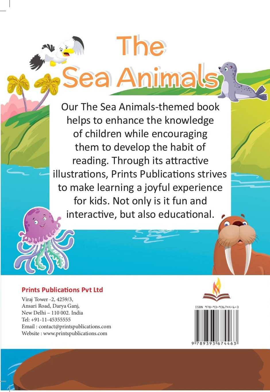 Let's Explore The Sea Animals Prints Publications