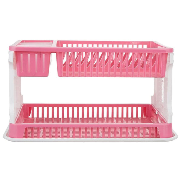 Plastic Kitchen Organizer Rack With Water Storing Tray HP DD