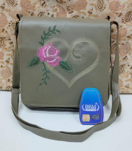 Women's Hand Sling Side Bag purse Polyurethane Western For Women (Green) ( TPT ) NATIONALBAGS & BELTS