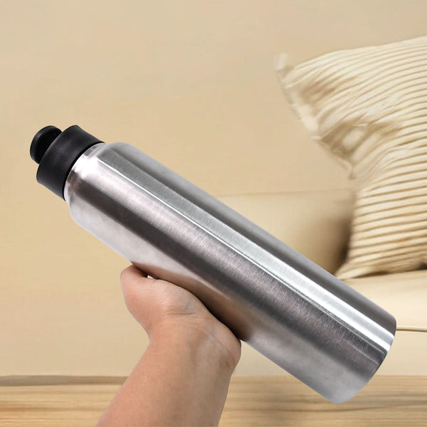 Stainless Steel Water Bottle – 1000 ml, Double-Wall Insulated, Leak-Proof (1 Pc)