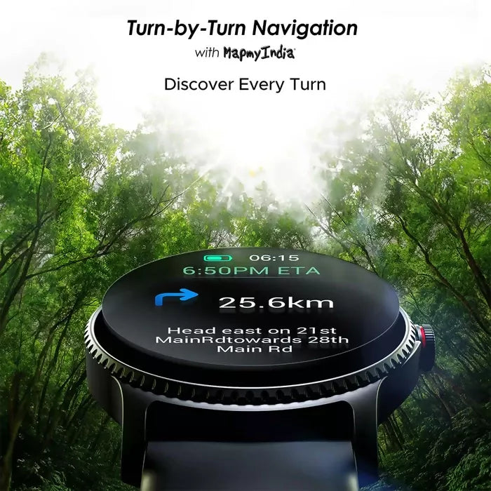 boAt Lunar Orbit Smartwatch with 1.39-inch HD Display, Bluetooth Calling, Turn-by-Turn Navigation, and Customizable Watch Faces Dreams Gadgets 2