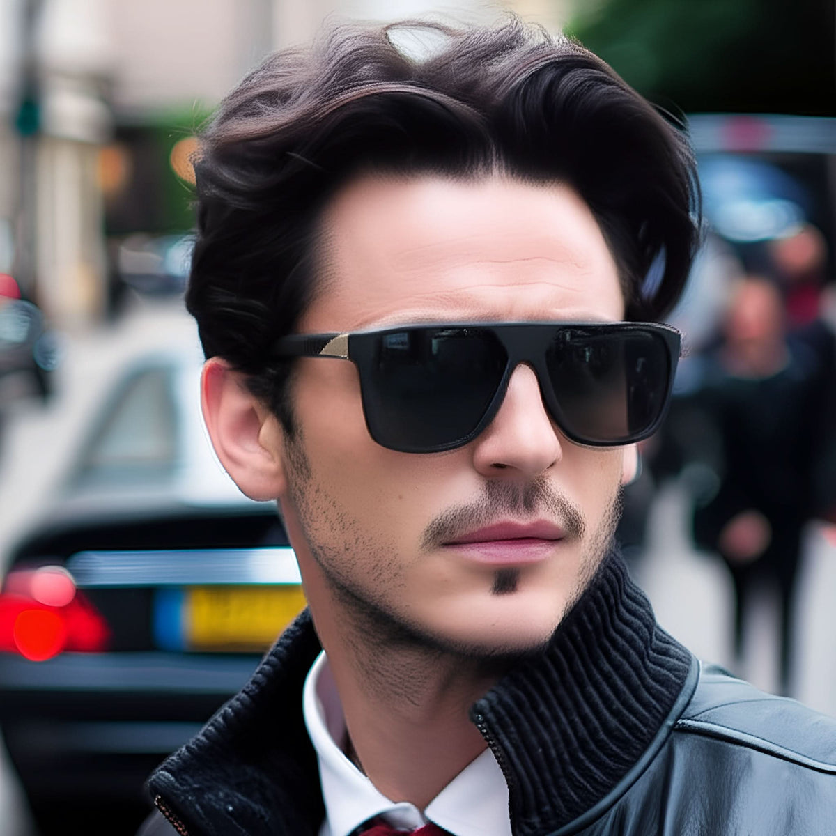 Eyejack Black Wayfarer Sunglasses for Men and Women - Style 1050 - view 1