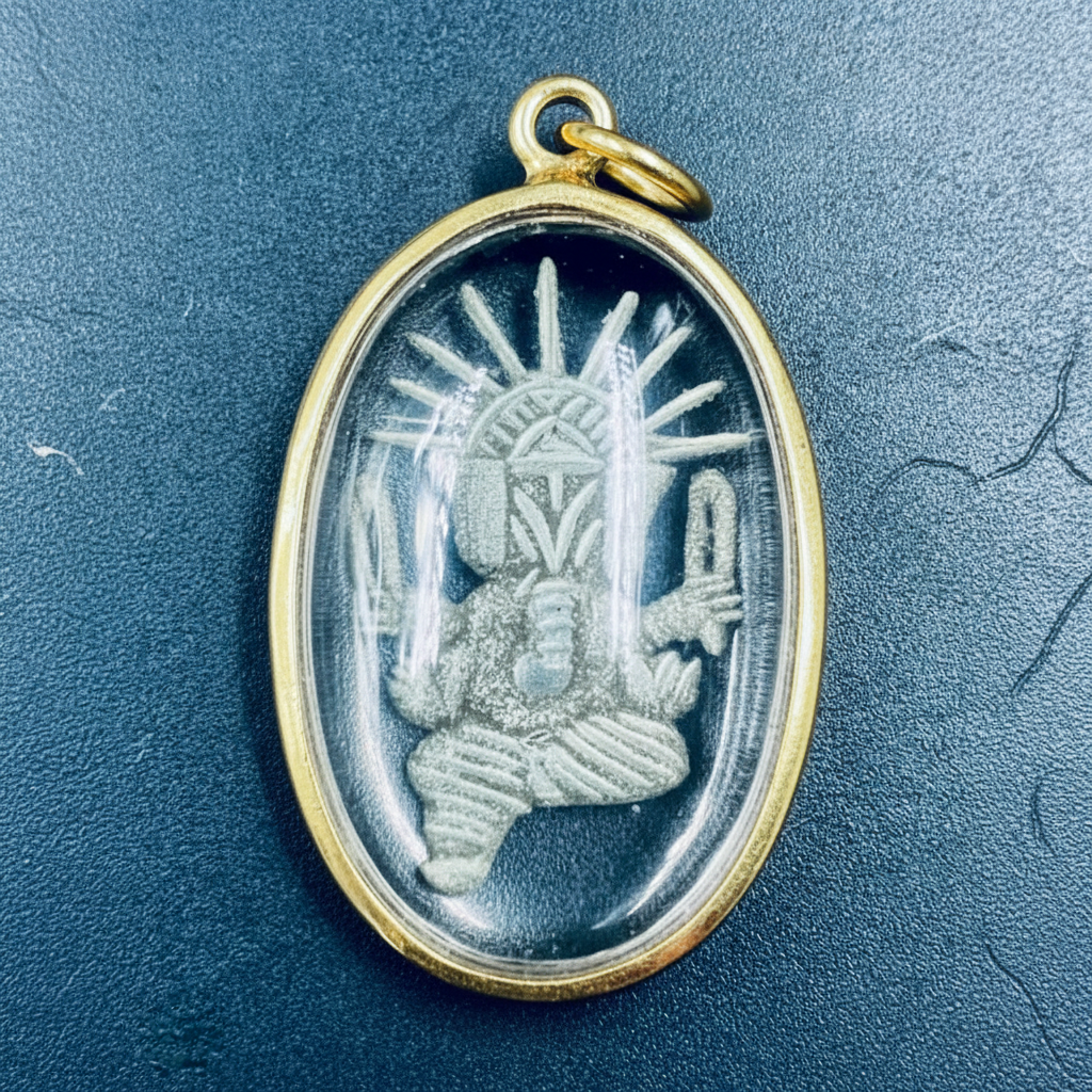 Spatika Ganapati Pendent to enhance focus, calm the mind, and promote positive energy