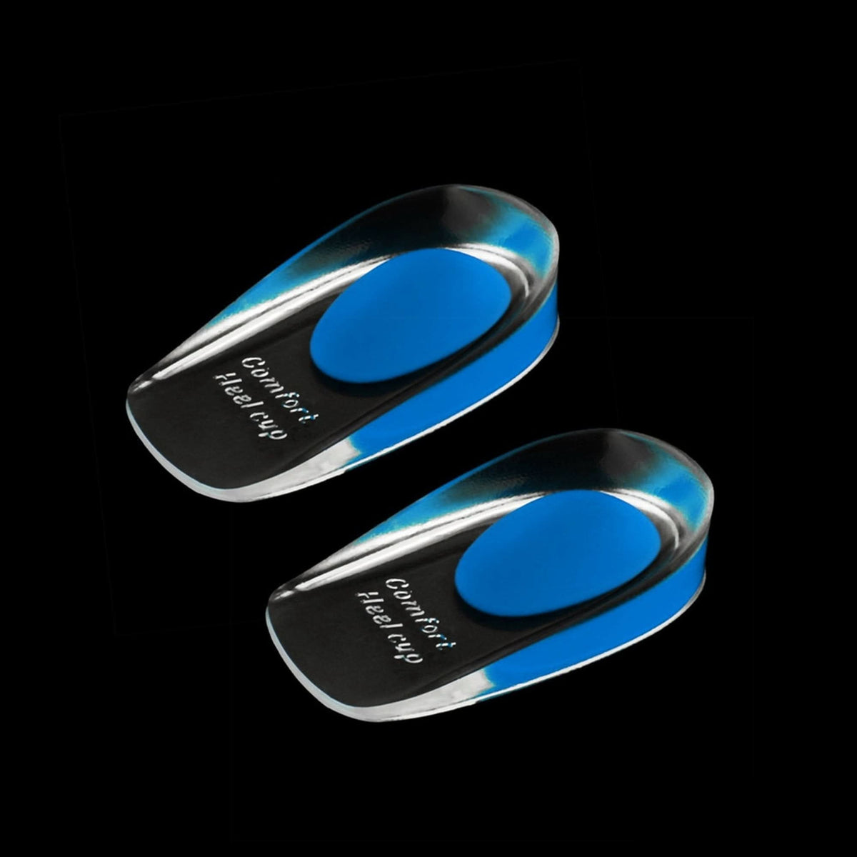 Gel Heel Cups Silicon Heel Pad For Heel Ankle Pain HP DD