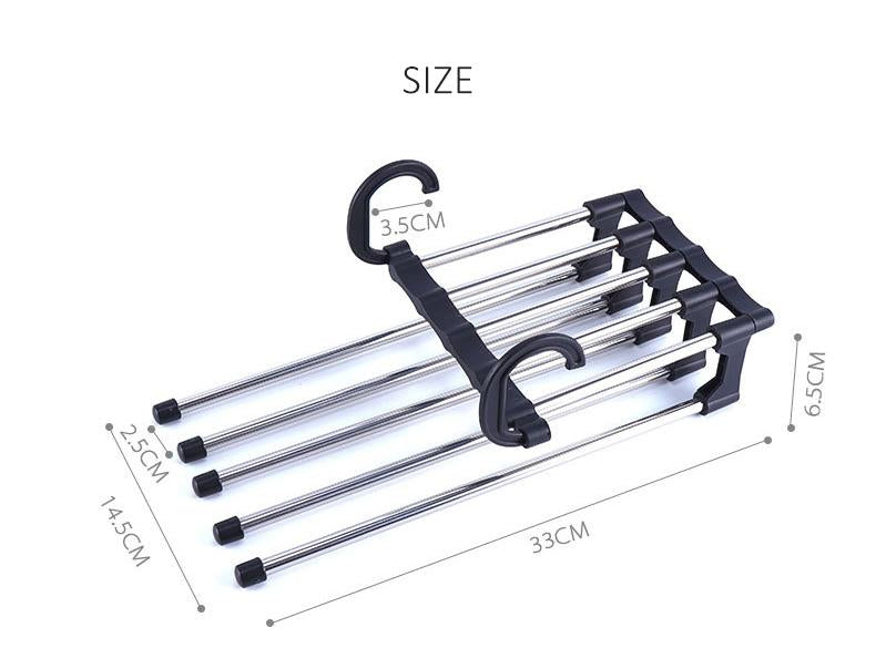 Adjustable Trouser Pants Hanger Organizer HP DD