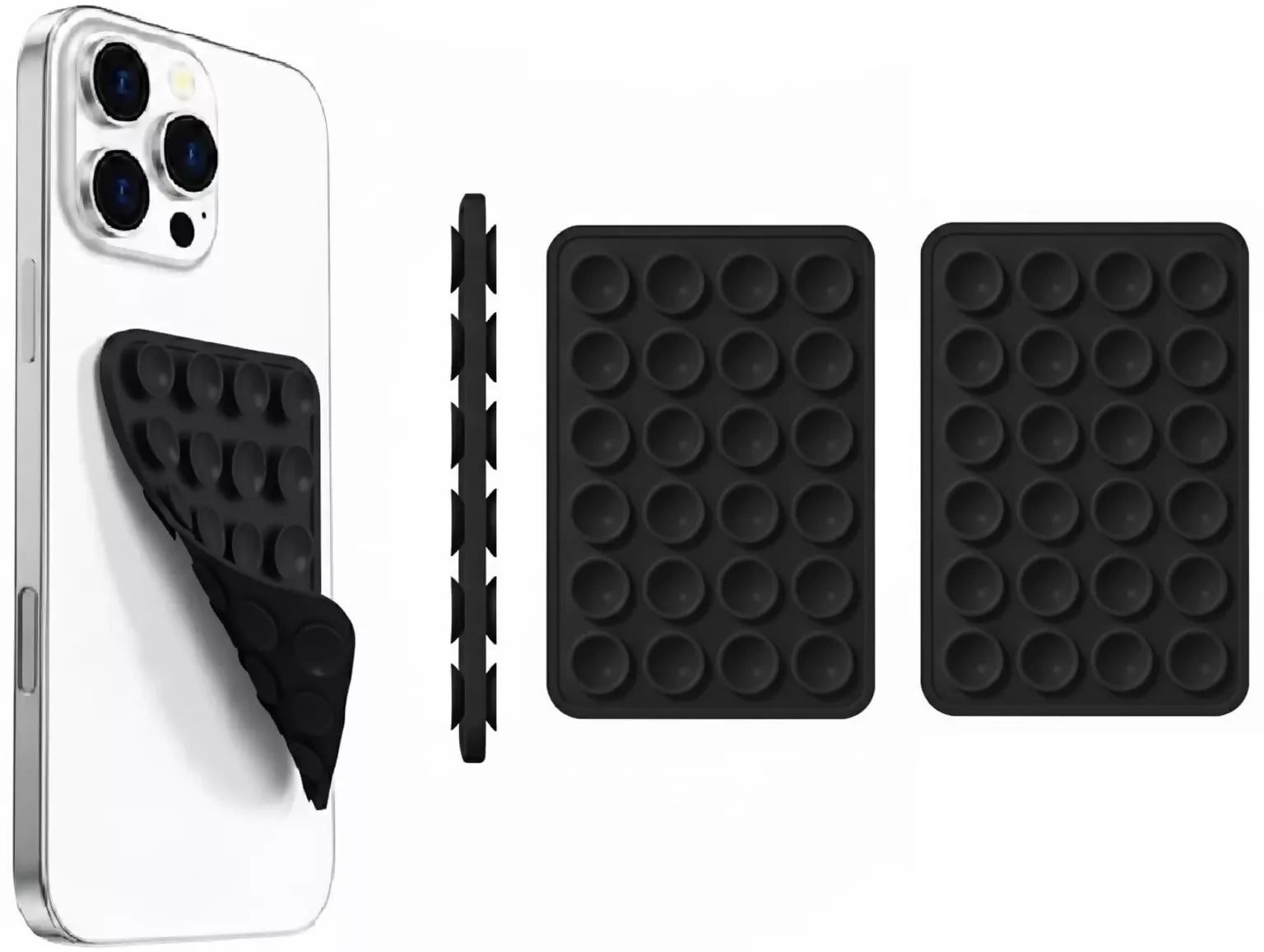 Sucky Multi Suction Mobile Mount Pad Non Slip Reusable Holder for Vertical and Horizontal Use JPS PRODUCTS (ACHSA)