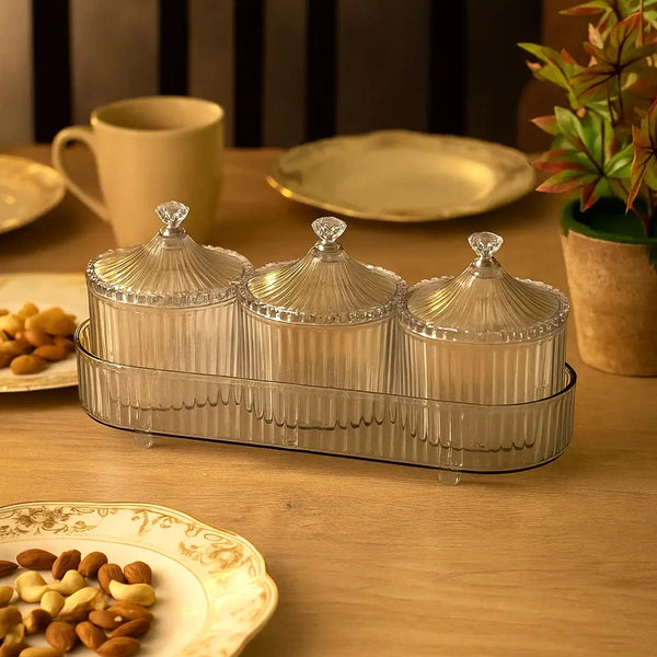 Dry Fruit Snack Storage - (3 Pc Set) HP DD