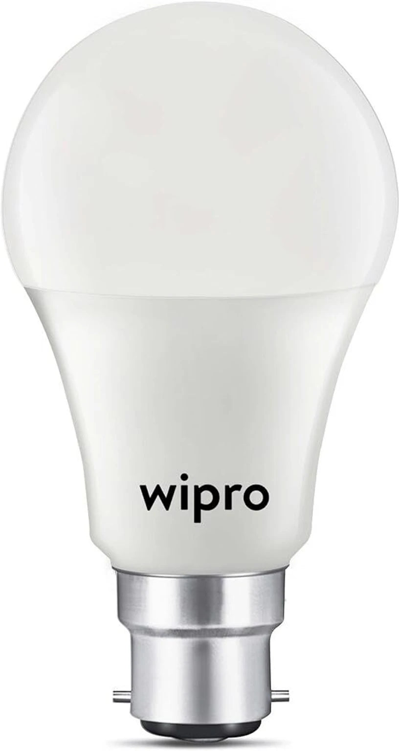 WIPRO 9 W Basic Standard B22 LED Bulb (White)