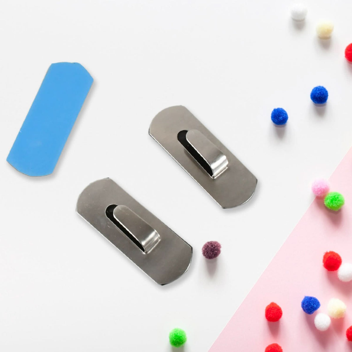 Self- Adhesive Hooks Heavy Duty Wall Hooks Hangers Stainless Steel Waterproof Sticky Hooks For Hanging Robe Coat Towel Kitchen Bathroom And. HP DD