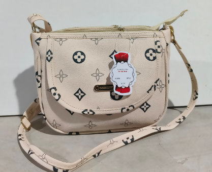 Leather Check Printed Hand bag for Women (TPT) NATIONALBAGS & BELTS