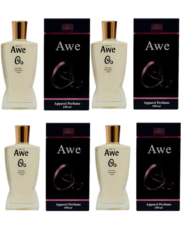 Aone AweQ Perfume 100ML Each (Pack of 4) Eau de Parfum - 400 ml (For Men) Gimanifragrances