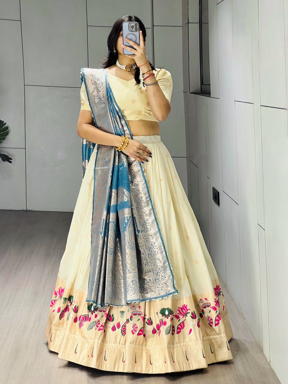 Paithani Silk Lehenga choli