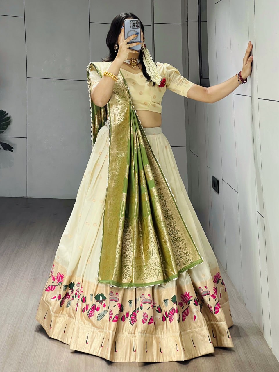 Paithani Silk Lehenga choli