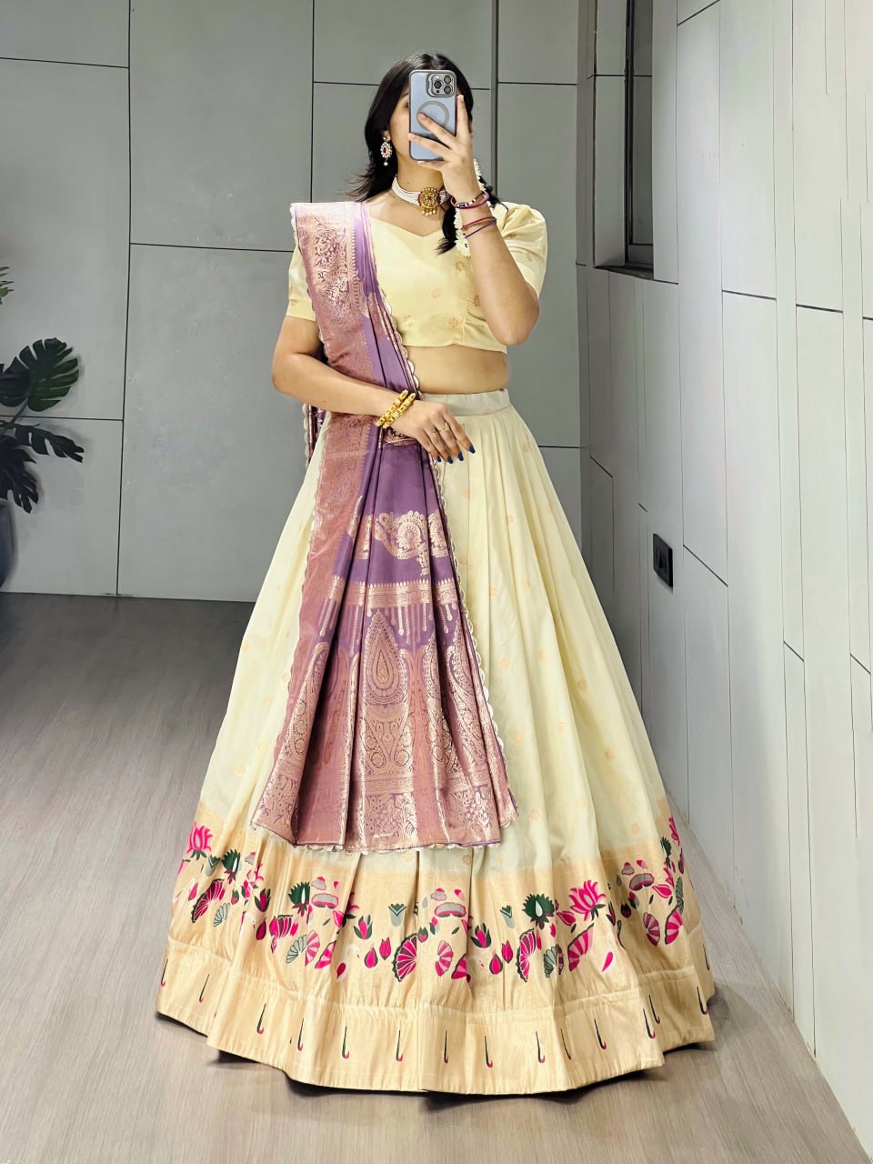 Paithani Silk Lehenga choli