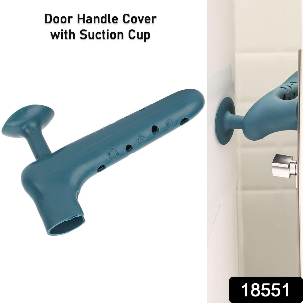 Silicone Door Handle Cover With Suction Cup (1 Pc) HP DD