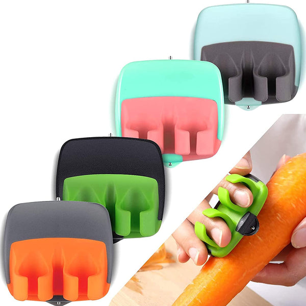 Hand Palm Peeler Fruit Hand Vegetable Peeler Potato With Rubber Finger Grip Kitchen Cooking Tool Cucumber
