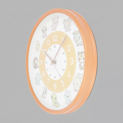 Plastic Analog Wall Clock - 34 cm SUPER