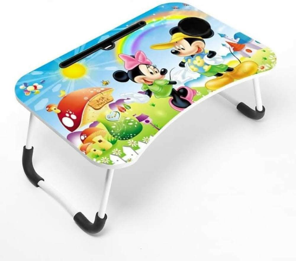 Multi-Shape Laptop Table, Durable Wooden for Kids and Adults - HalfPe