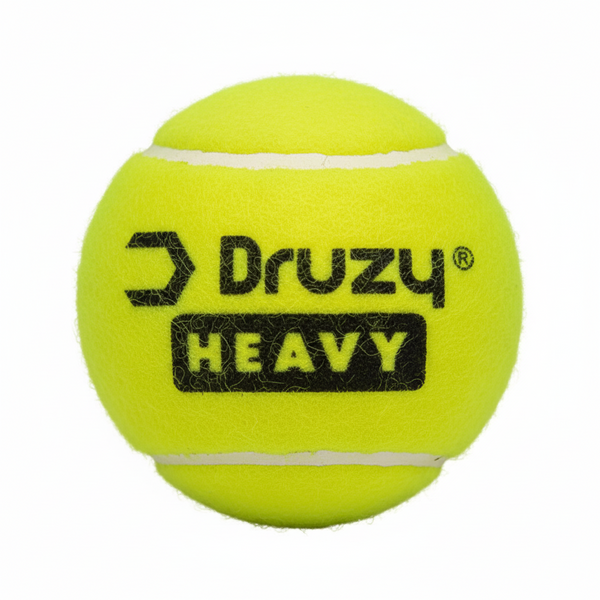 Druzy Heavy-Duty Rubber Tennis Cricket Ball with Druzy Texture HalfPe - FW -TPT