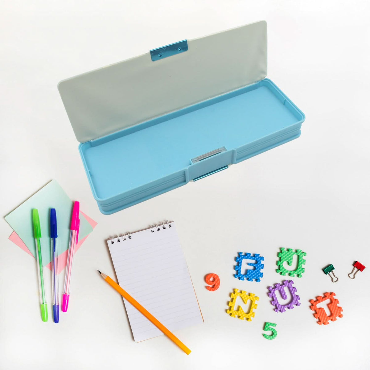 Double Sided Magnetic Geometry Box Pencil Box With Calculator For Boys Art Plastic Pencil Box For Girls And Boys HP DD