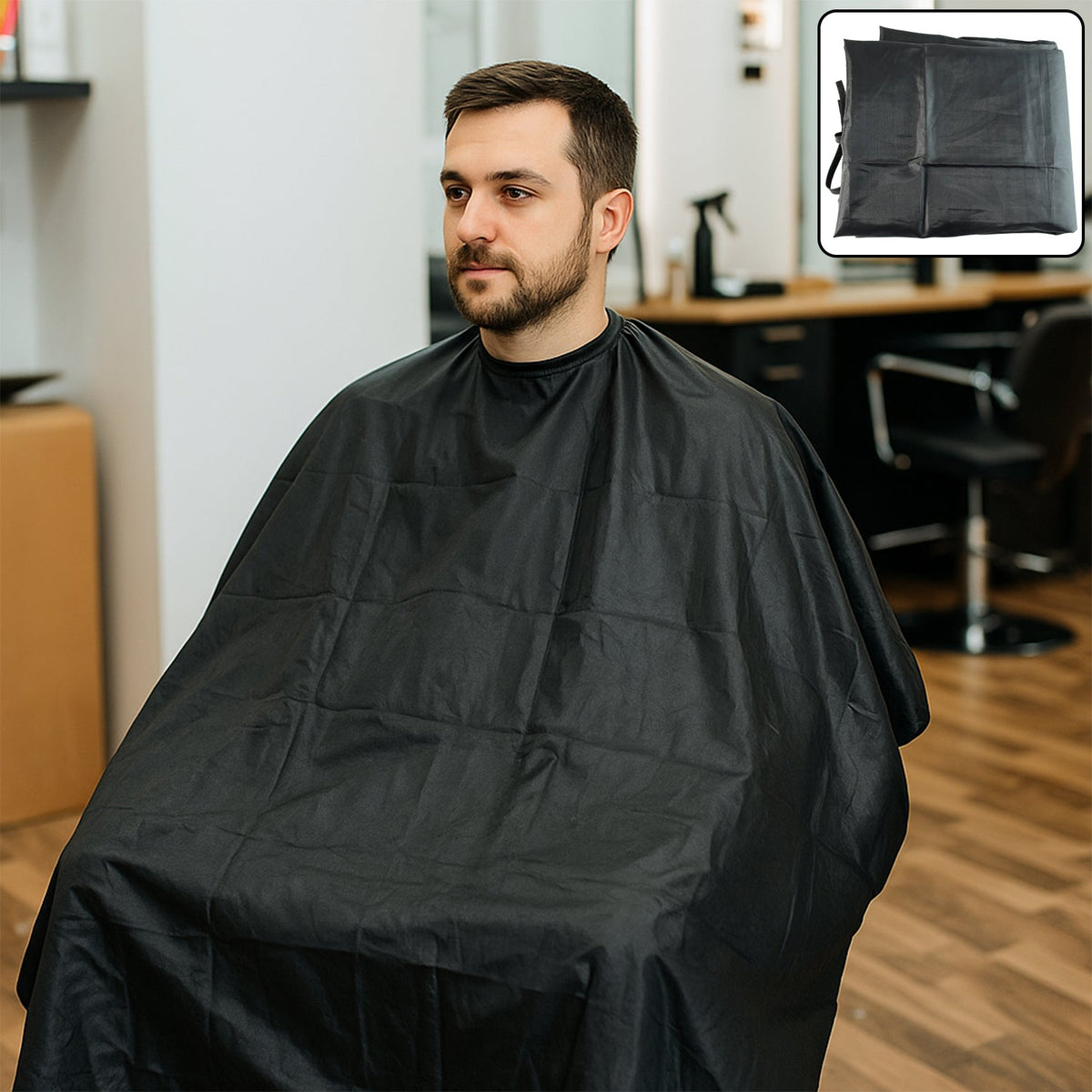 Barber Hair Cutting Cape - (1 Pc) HP DD